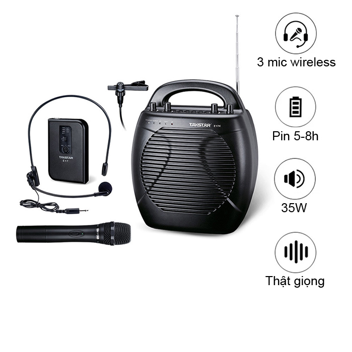 Máy trợ giảng Takstar E17