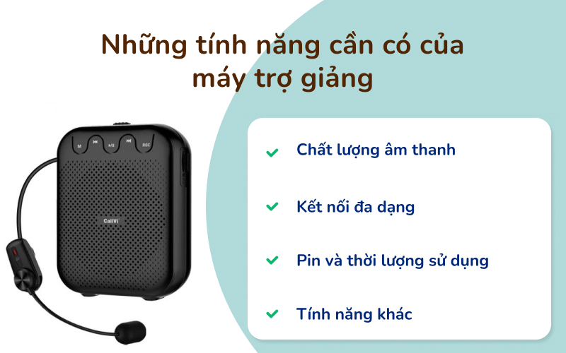 tính năng cần có của máy trợ giảng mua tại khánh hòa