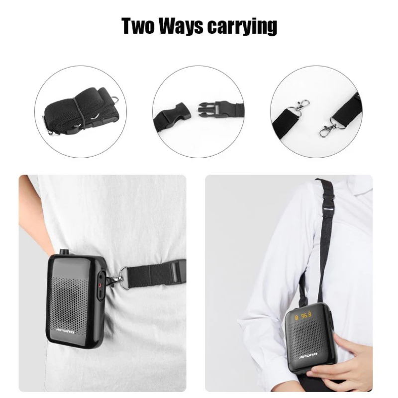 cách sử dụng loa trợ giảng không dây Aporo T30