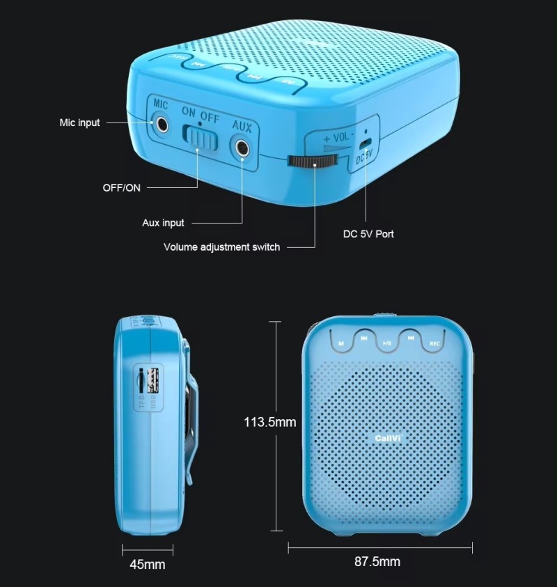 máy trợ giảng không dây Esfor ES-330 UHF