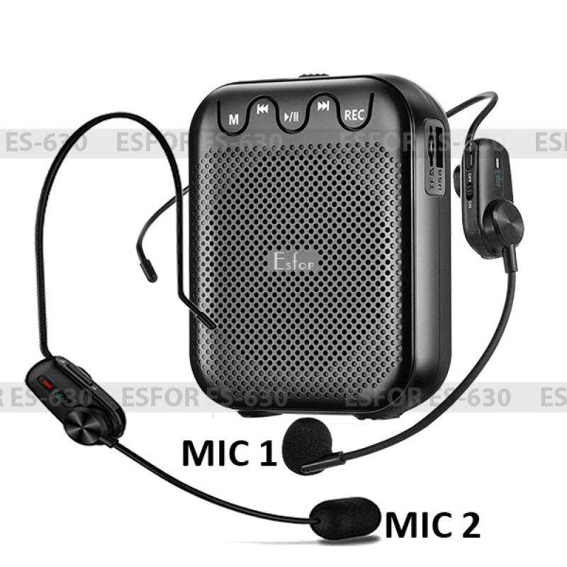 Mic trợ giảng Bluetooth Esfor ES330 UHF V2
