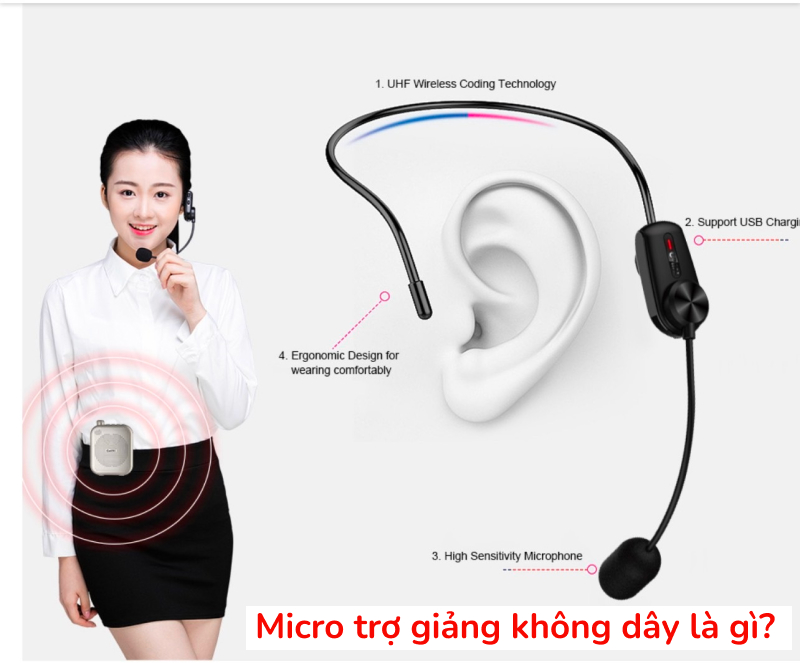 Micro trợ giảng không dây là gì?